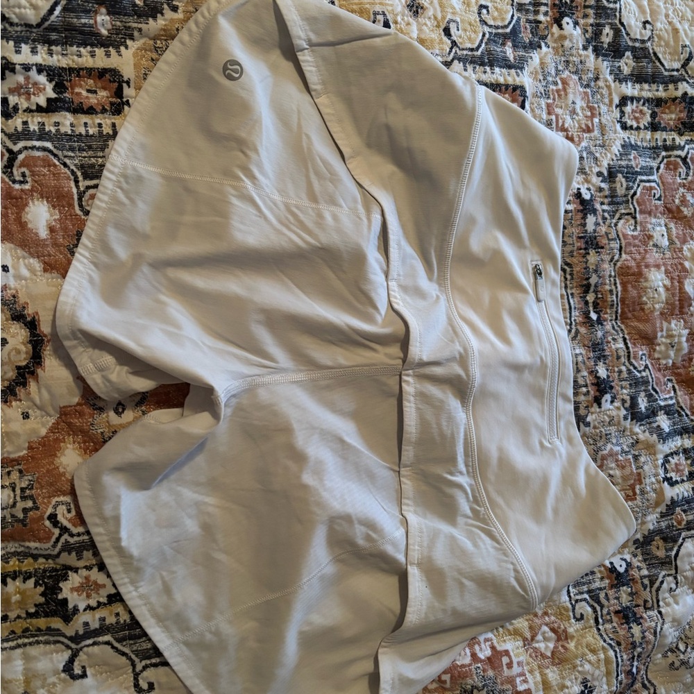 lululemon athletica Cream Athletic Shorts